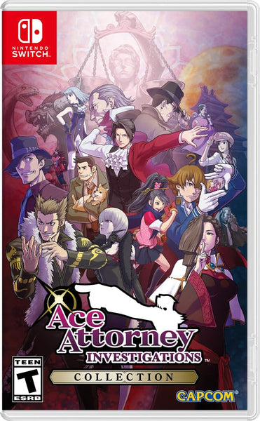 Ace Attorney Investigations 1 & 2 Collection (# - Asian - English Box) (Nintendo Switch)
