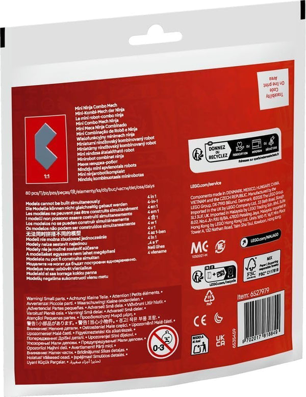 LEGO® | Ninjago: Mini Ninja Combo Mech (30699) (Polybag)