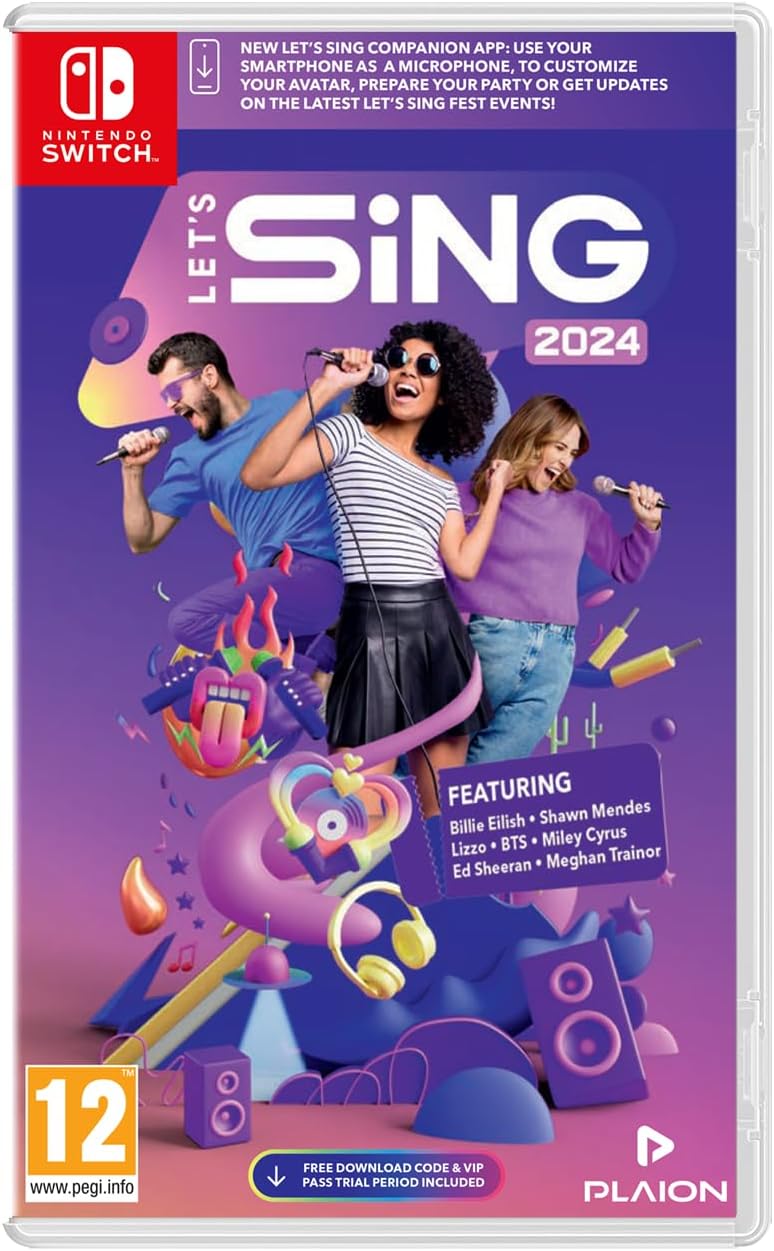 Let's Sing 2024 – Standard Game (Nintendo Switch)