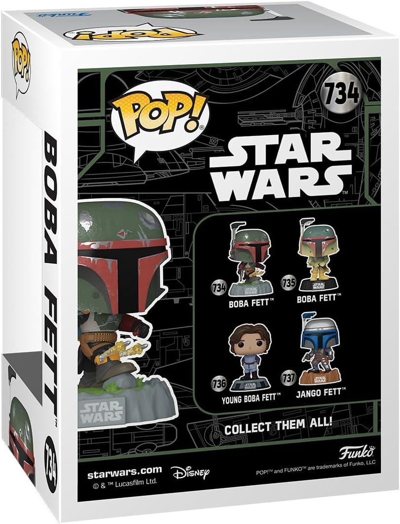 Funko POP!: Star Wars Boba Fett with Rockets