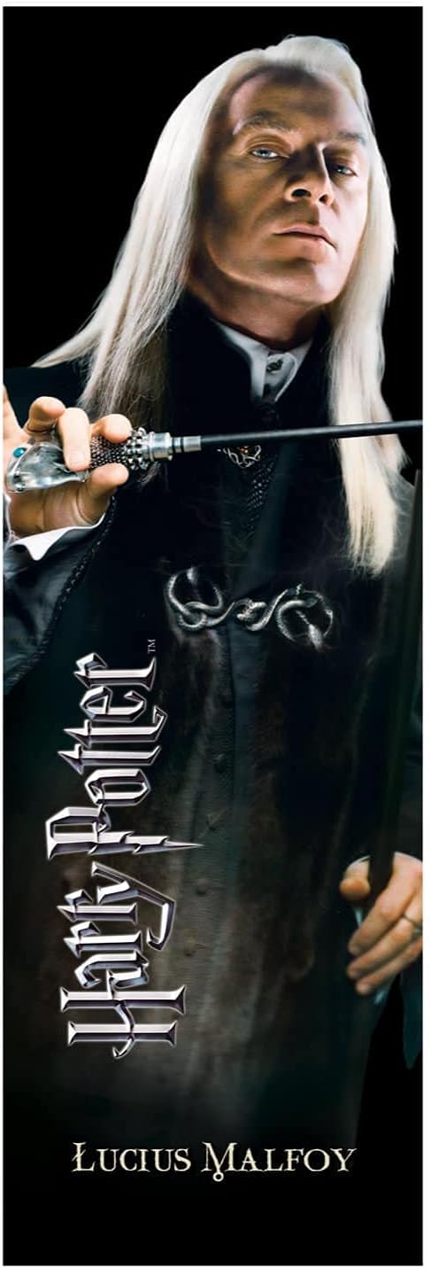 Lucius Malfoy Wand Pen and Bookmark