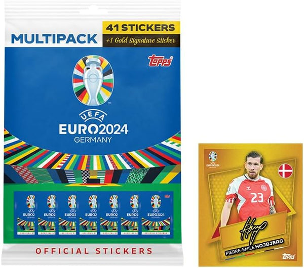Topps Official Sticker Collection - UEFA Euro 2024 Multipack