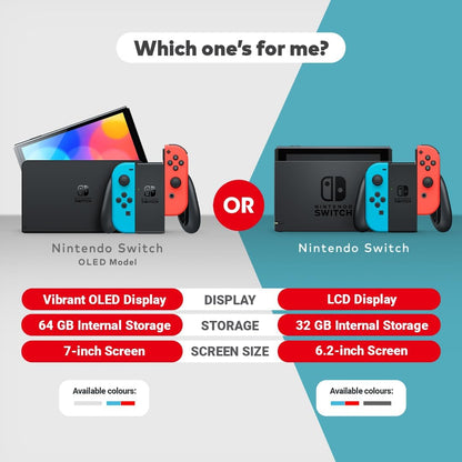 NINTENDO SWITCH OLED NEON MARIO KART 8 & NSO
