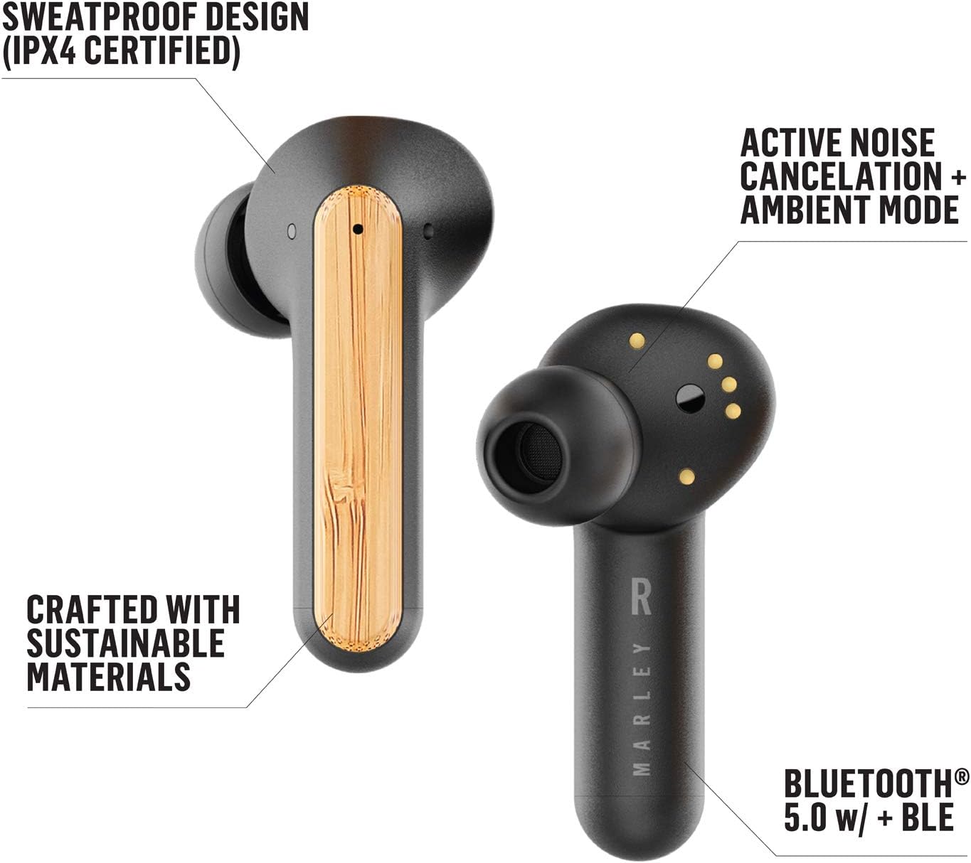 House of Marley: Redemption ANC Wireless Bluetooth Headphone