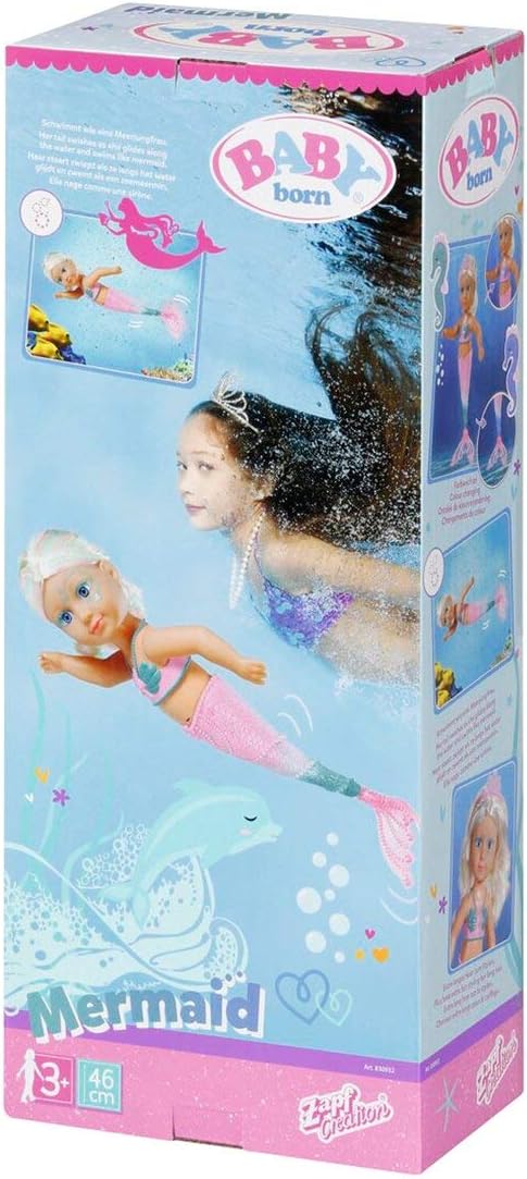 Baby Born - Doll Little Sister Mermaid 46cm