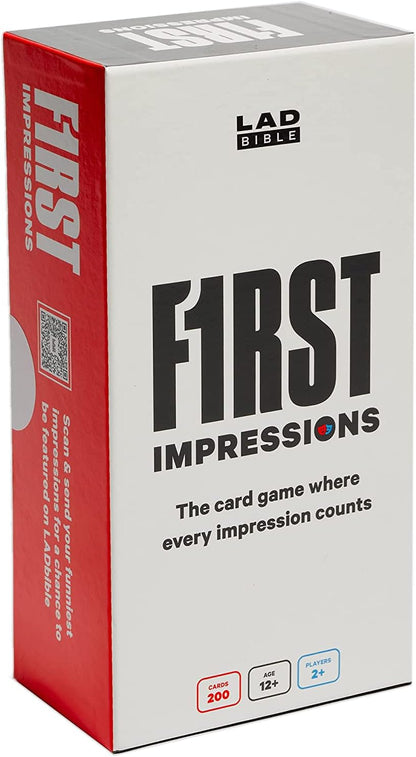 FIRST IMPRESSIONS The Party Game Where Every Impression Counts