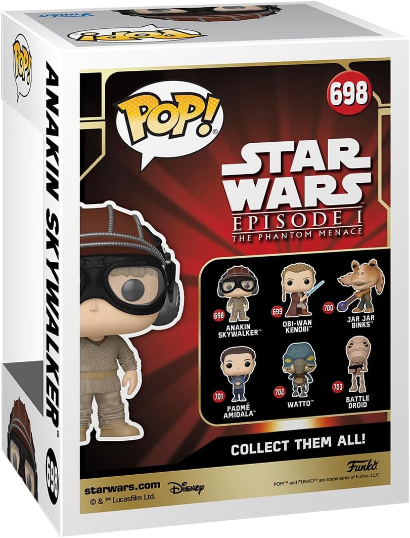 Funko POP! Star Wars: Episode 1 The Phantom Menace Anniversary - Anakin Skywalker With Helmet