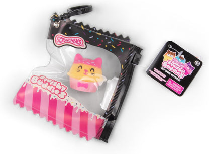 Scrunchems: Squishy Buddies Cupcake Keyring (Assorted)
