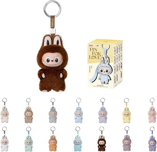 Labubu - Monsters Pin For Love Plush (A to M) Yellow Box