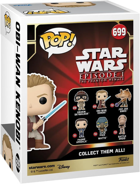 Funko POP: Star Wars The Phantom Menace Young Obi Wan 699