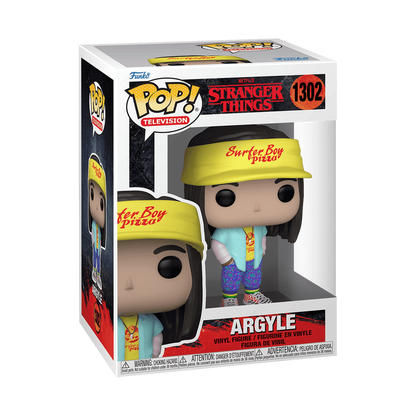 Funko POP Stranger Things Argyle figure packaging view