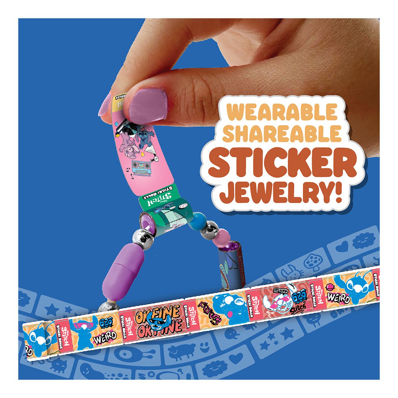 Sticki Rolls Disney Stitch Pendant Pack