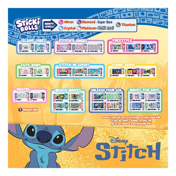 Sticki Rolls Disney Stitch Pendant Pack