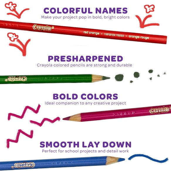 Crayola: 36 Coloured Pencils