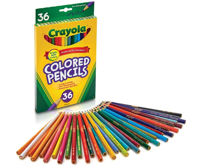 Crayola: 36 Coloured Pencils