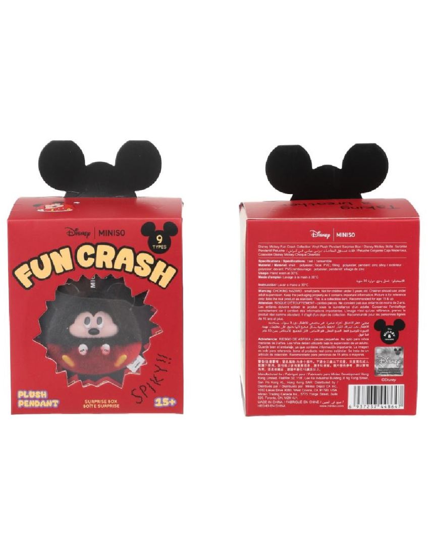 Disney Miniso Mickey Mouse: Fun Crash Collection Blind Box