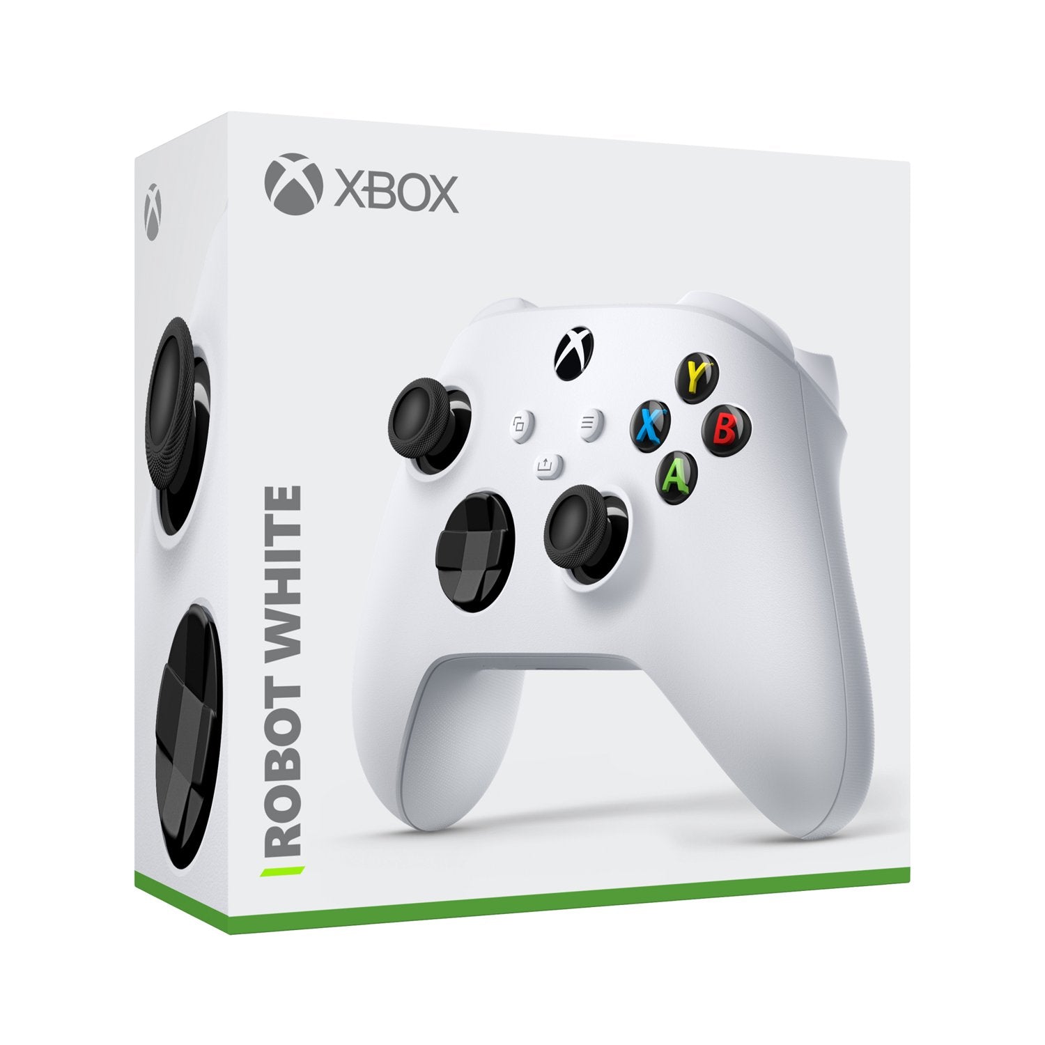 Microsoft Xbox Wireless Controller in Robot White retail box