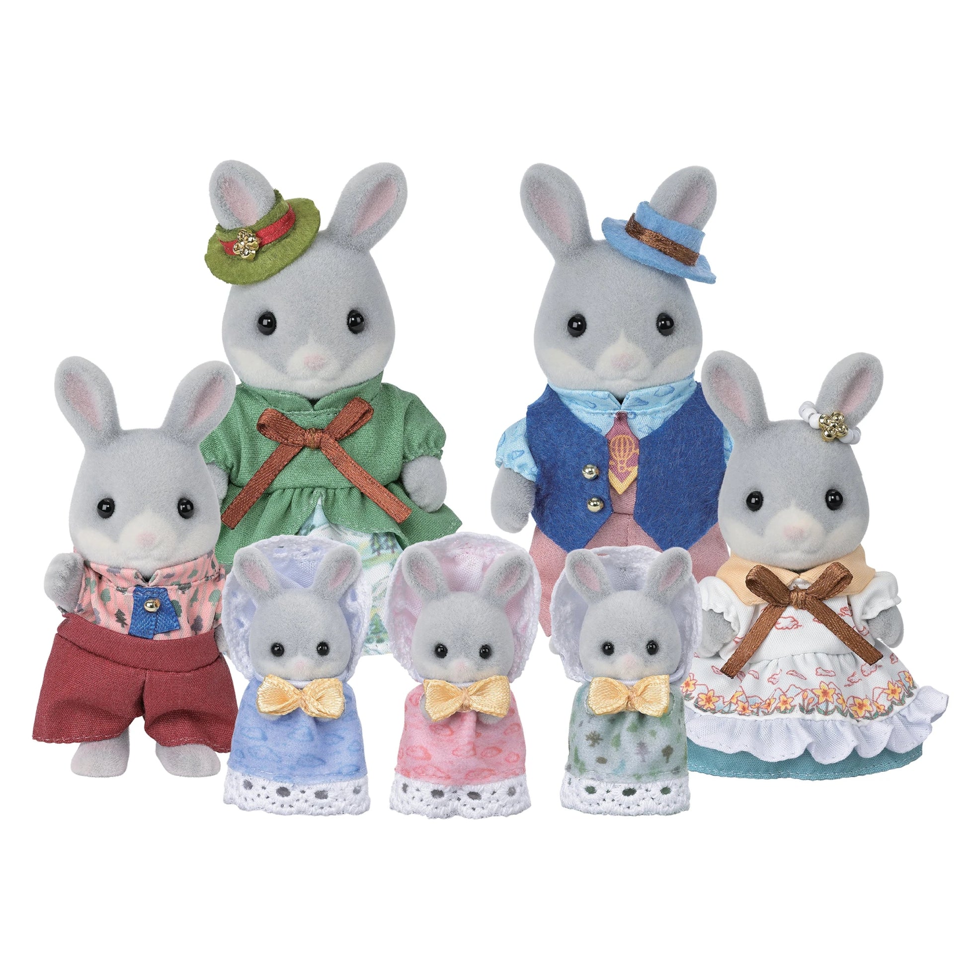 Sylvanian Families: Cottontail Rabbit 7-Figure Celebration Set