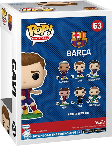 Funko POP: FC Barcelona Gavi 63