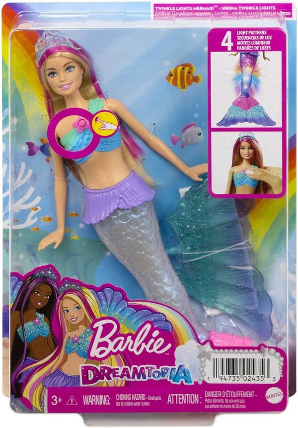 Barbie Dreamtopia Twinkle Lights Mermaid Doll