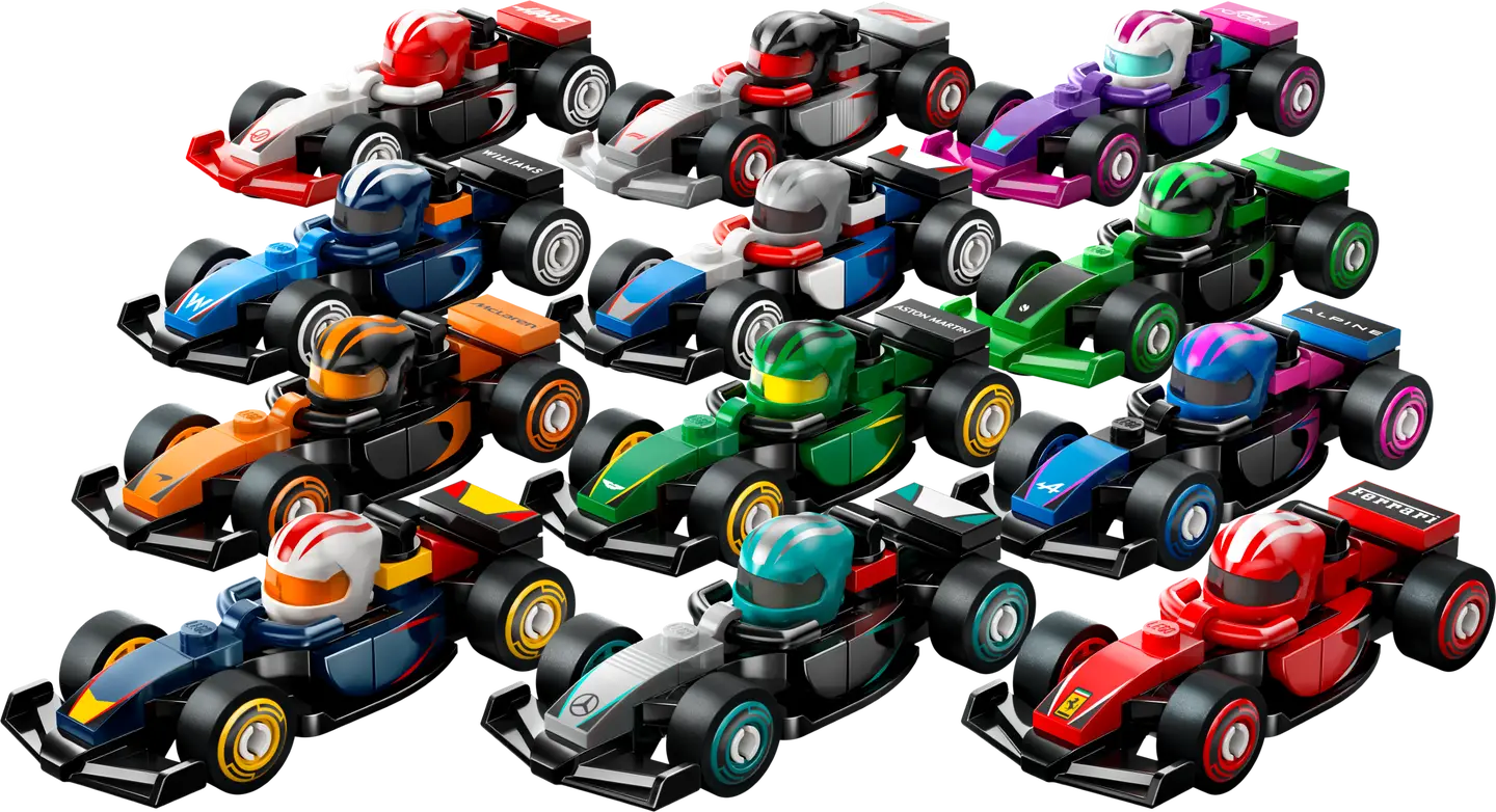 LEGO® | F1® Collectible Race Cars Mini Figures (71049)