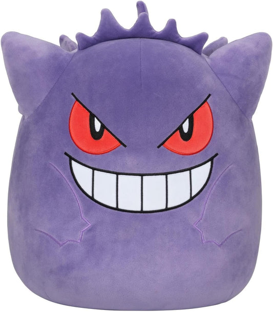 Pokemon Squishmallows: Gengar Medium Plush 10" W1