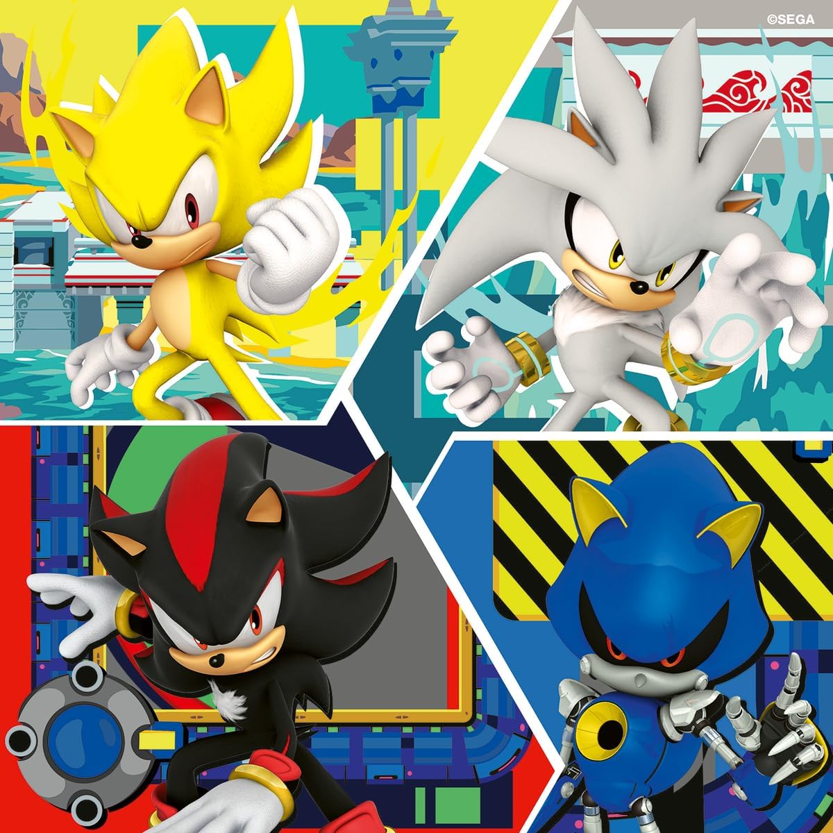 Ravensburger Sonic The Hedgehog 3x49pc Puzzle