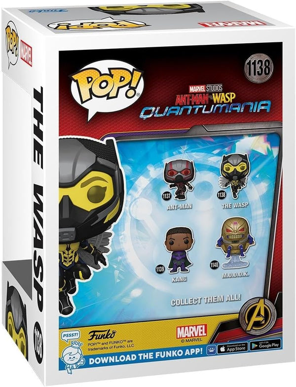 Funko POP: Marvel Antman And Wasp Quantumania Wasp 1138
