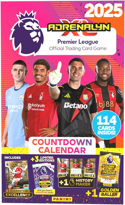 Premier League 2024/25 Adrenalyn XL Countdown Calendar