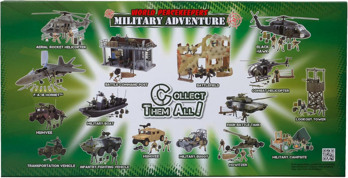 World Peace Keepers - Humvee Soft Top And Figures