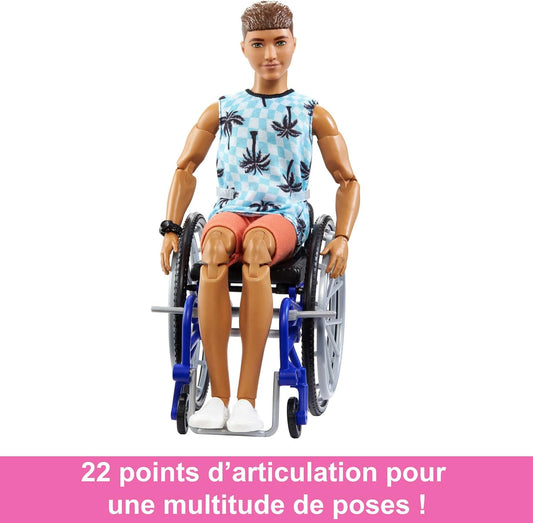 Barbie Ken Wheelchair Doll