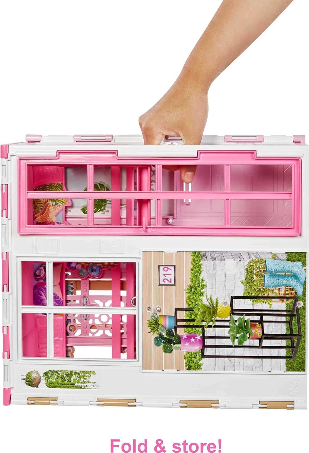 Barbie Dollhouse (2 Levels + 4 Play Areas)
