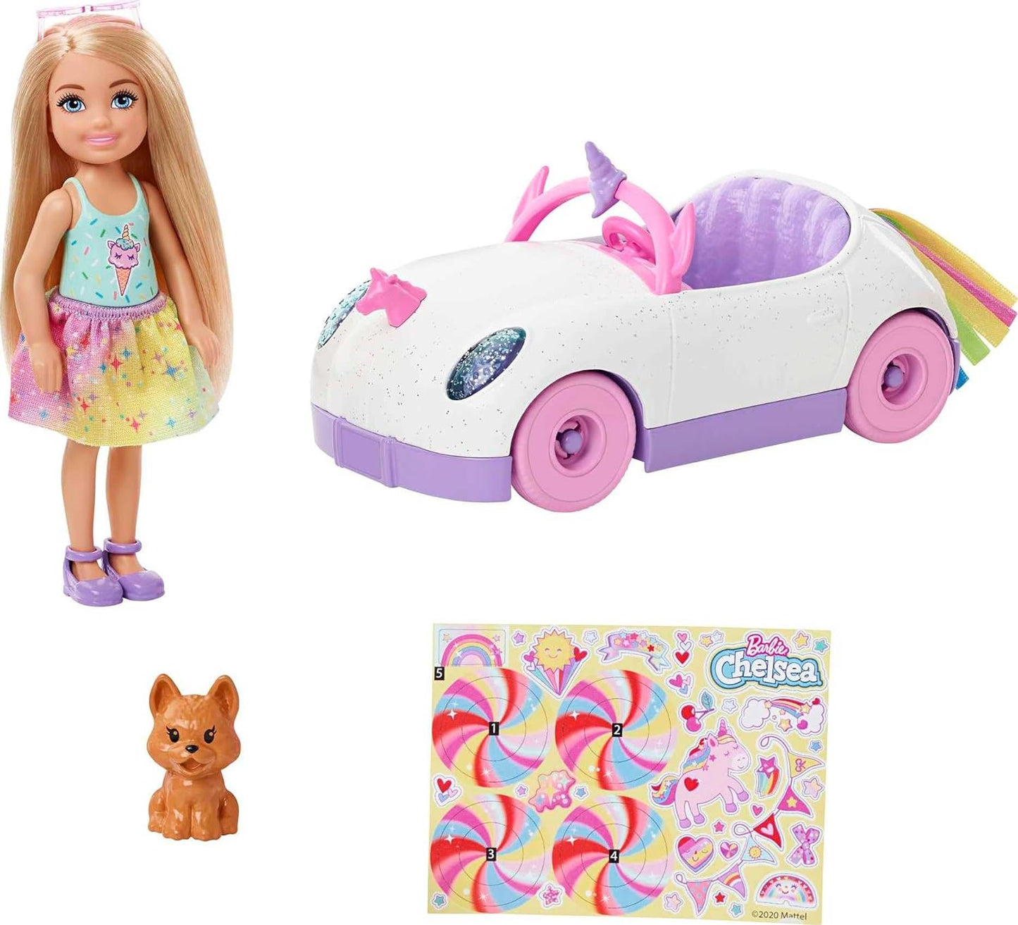 Barbie Chelsea Doll & Car