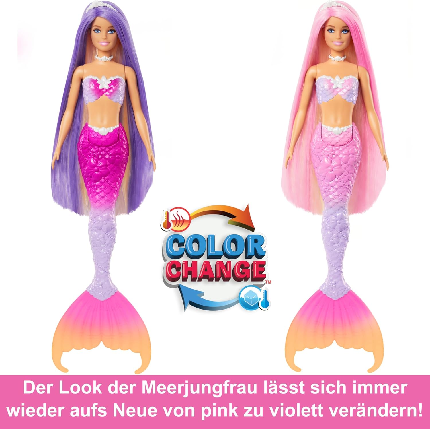 Barbie New Feature Mermaid (Colour Change)