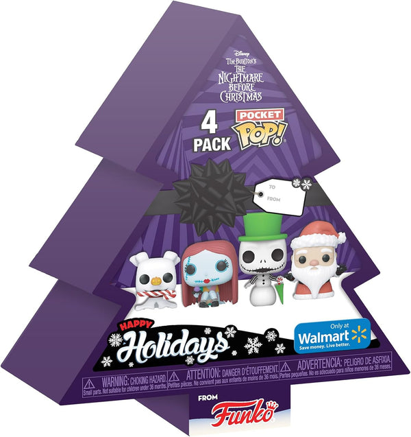 Funko POP! Keychain 4-Pack - NBC - Tree Holiday Box