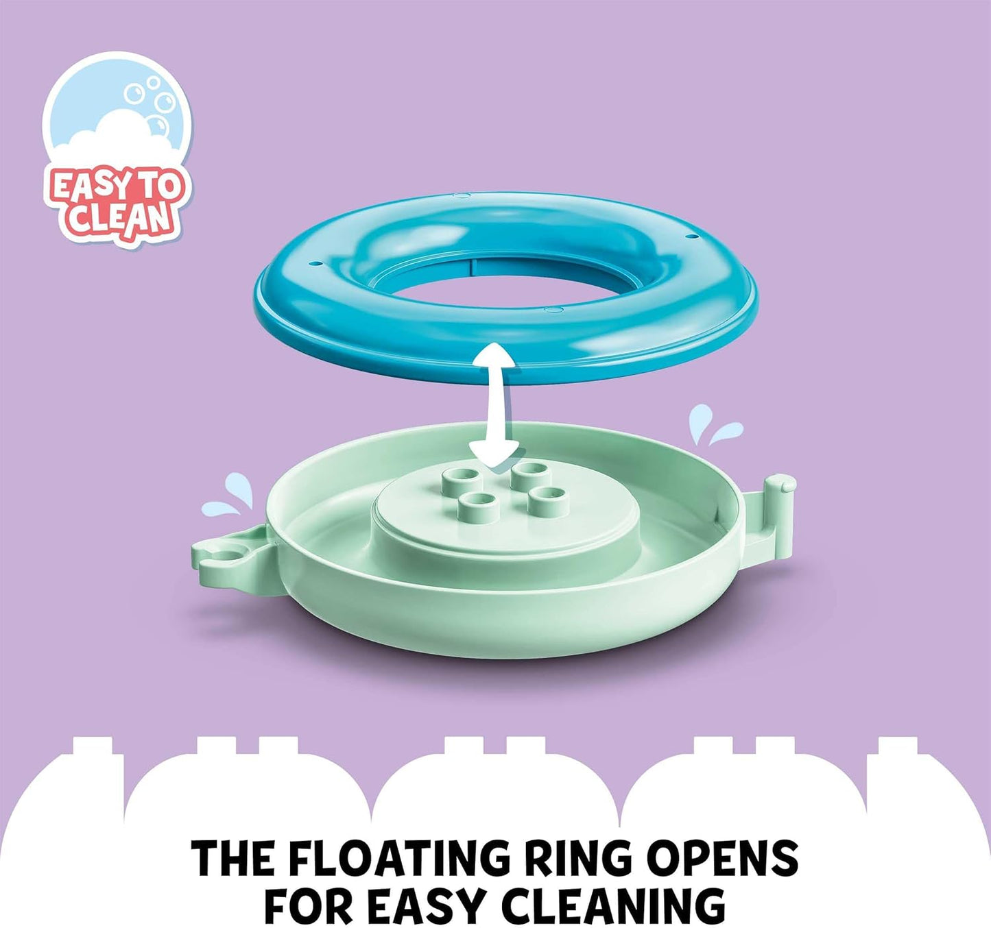 LEGO® | DUPLO: Bath Time Fun - Floating Animal Island (10966)