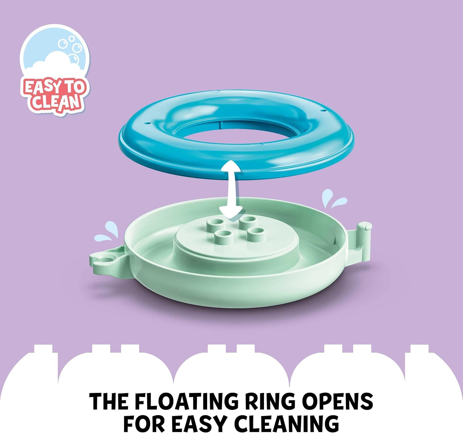 LEGO® | DUPLO: Bath Time Fun - Floating Animal Island (10966)