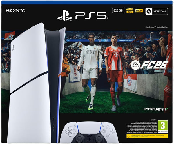 PlayStation 5 Console + EA Sports FC 26 (Digital Edition)