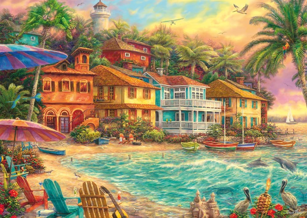 Schmidt Chuck Pinson: Island Life Puzzle (1000pc)