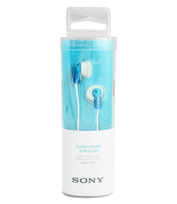 Sony MDR-E9LPL Blue In-Ear Headphones with Powerful Bass