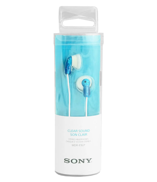 Sony MDR-E9LPL Blue In-Ear Headphones with Powerful Bass