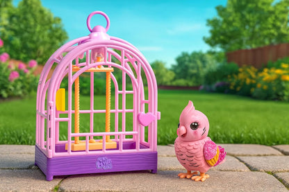 Little Live Pets My Really Real S2 Bird & Cage Rosie