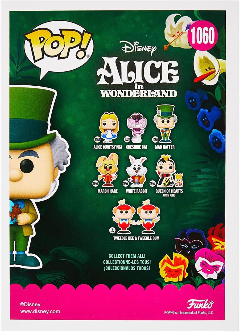 Funko POP: Disney Alice In Wonderland Mad Hatter 1060