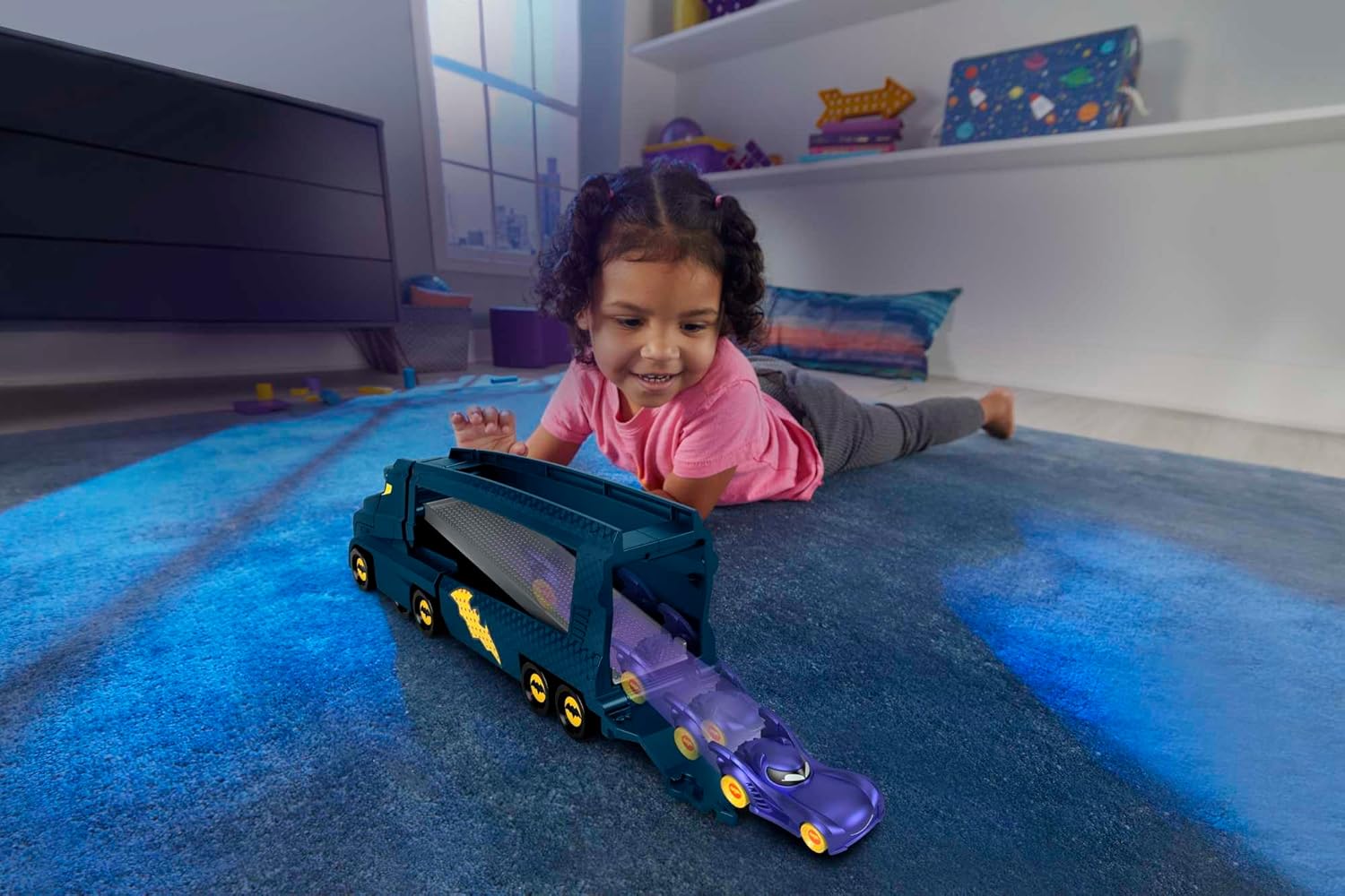 Fisher Price Batwheels Bat-Big Rig