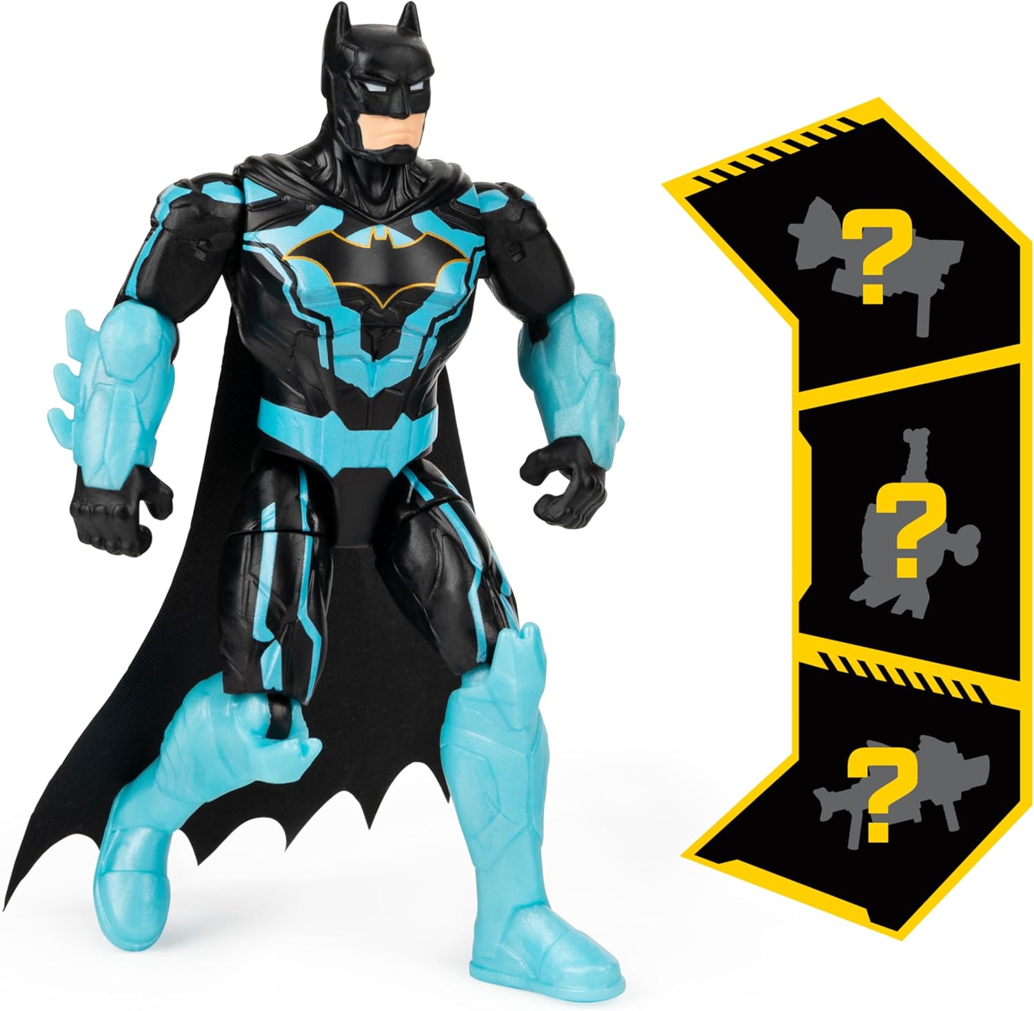 Batman 4in Basic Figure: Caped Crusader Assorted