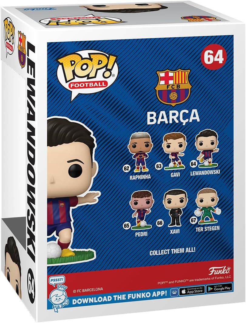 Funko POP: FC Barcelona Robert Lewandowski 64