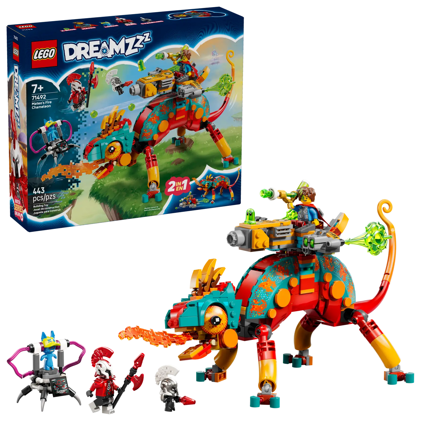LEGO® | Dreamzzz: Mateo's Fire Chameleon (71492)