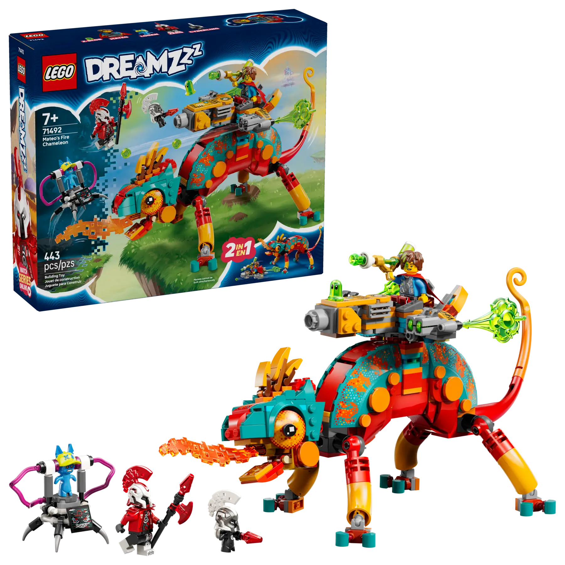 LEGO® | Dreamzzz: Mateo's Fire Chameleon (71492)