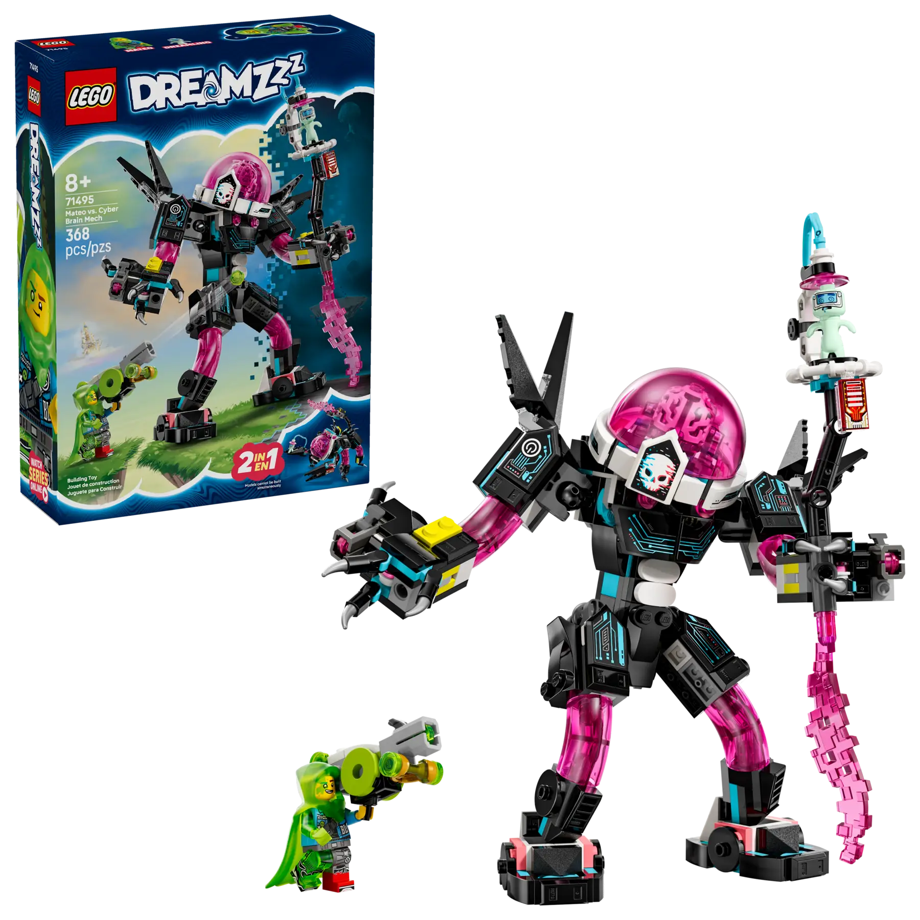 LEGO® | Dreamzzz: Mateo vs. Cyber Brain Mech (71495)