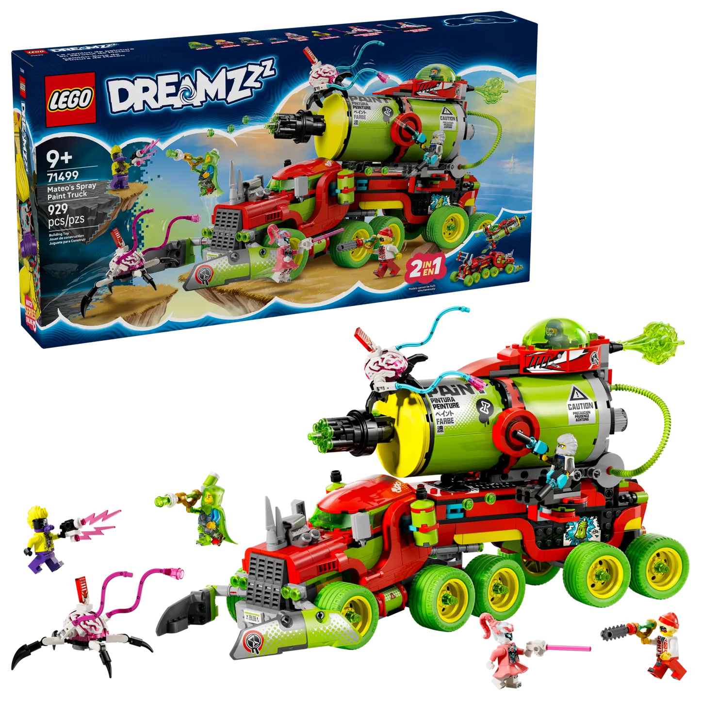 LEGO® | Dreamzzz: Mateo's Spray Paint Truck (71499)